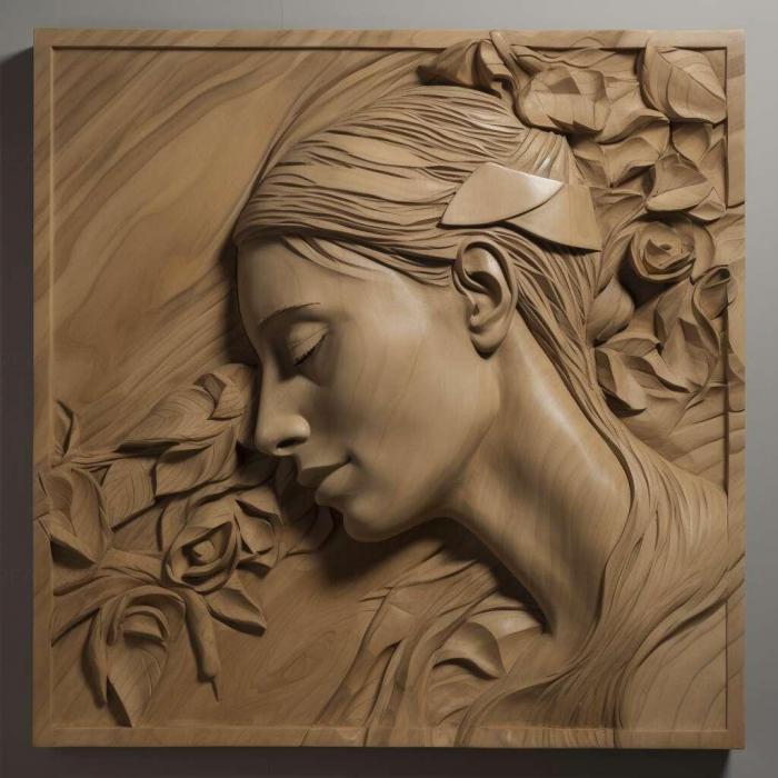 نموذج ثلاثي الأبعاد لآلة CNC 3D Art 